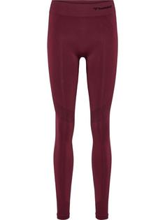 hummel hmlMT SHAPING SEAMLESS MW TIGHTS Tights Damen ZINFANDEL