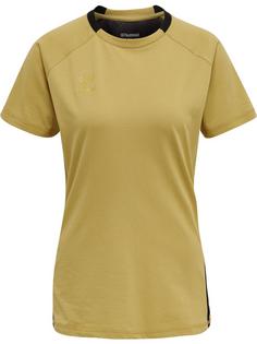 hummel hmlCIMA XK T-SHIRT S/S WOMAN Funktionsshirt Damen ANTIQUE GOLD