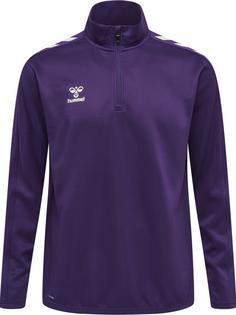 hummel hmlCORE XK HALF ZIP POLY SWEAT Funktionssweatshirt ACAI/WHITE