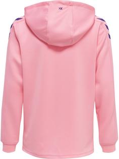 Rückansicht von hummel hmlCORE XK POLY KIDS SWEAT HOODIE Hoodie Kinder COTTON CANDY