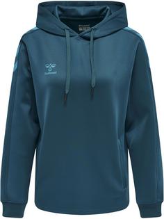 hummel hmlCORE XK POLY SWEAT HOODIE WOMAN Hoodie Damen BLUE CORAL