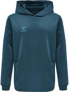hummel hmlCORE XK POLY KIDS SWEAT HOODIE Hoodie Kinder BLUE CORAL