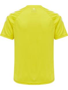 Rückansicht von hummel hmlCORE XK CORE POLY T-SHIRT S/S KIDS Funktionsshirt Kinder BLAZING YELLOW