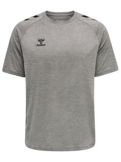 hummel hmlCORE XK CORE POLY T-SHIRT S/S Funktionsshirt GREY MELANGE