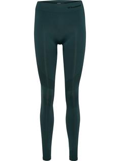 hummel hmlMT SHAPING SEAMLESS MW TIGHTS Tights Damen GREEN GABLES