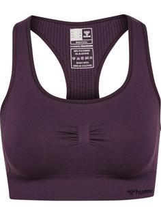 hummel hmlMT SHAPING SEAMLESS SPORTS TOP Funktionstop Damen PLUM PERFECT