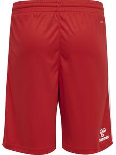 Rückansicht von hummel hmlCORE XK BASKET SHORTS KIDS Funktionsshorts Kinder TRUE RED