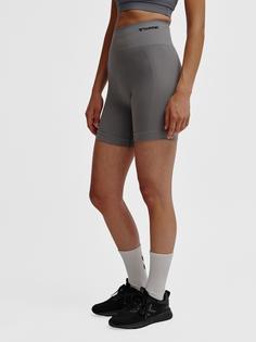 Rückansicht von hummel hmlTIF SEAMLESS SHORTS Funktionsshorts Damen QUIET SHADE2