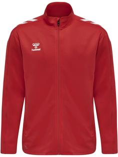 hummel hmlCORE XK POLY ZIP SWEAT Funktionssweatshirt TRUE RED