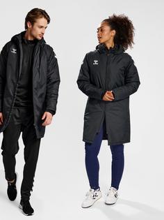 Rückansicht von hummel hmlCORE XK BENCH JACKET Trainingsjacke BLACK