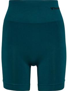 hummel hmlTIF SEAMLESS SHORTS Funktionsshorts Damen DARK SEA