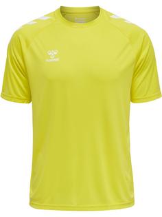 hummel hmlCORE XK CORE POLY T-SHIRT S/S Funktionsshirt BLAZING YELLOW