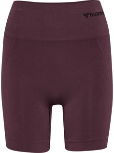 hummel hmlTIF SEAMLESS SHORTS Funktionsshorts Damen FUDGE