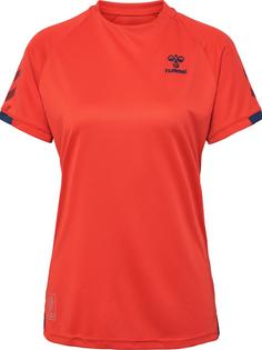 hummel hmlGG12 ACTION JERSEY S/S WOMAN Funktionsshirt Damen AURA ORANGE
