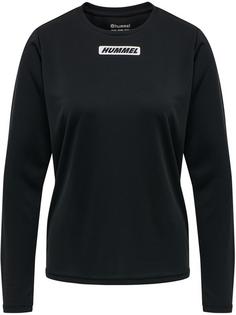 hummel hmlTE TOLA T-SHIRT L/S Funktionsshirt Damen BLACK