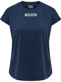 hummel hmlTE TOLA LOOSE T-SHIRT Funktionsshirt Damen INSIGNIA BLUE
