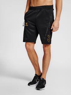 Rückansicht von hummel hmlCIMA XK SHORTS Funktionsshorts Herren BLACK