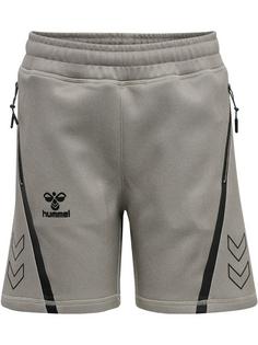 hummel hmlCIMA XK SHORTS KIDS Funktionsshorts Kinder GREY MELANGE