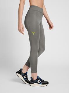 Rückansicht von hummel hmlGG12 TRAINING HW 3/4 TIGHTS WOMA 3/4-Tights Damen FORGED IRON