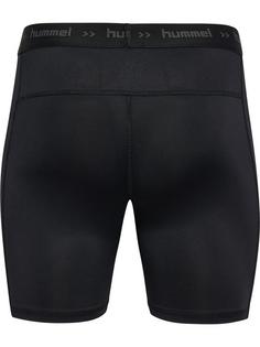 Rückansicht von hummel hmlGG12 TRAINING SHORT TIGHTS Tights Herren BLACK