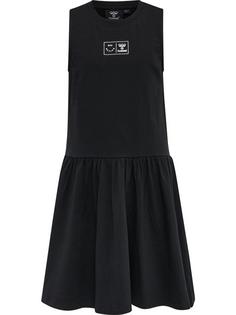 hummel hmlCAROLINE DRESS Tenniskleid Kinder BLACK