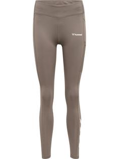 hummel hmlMT CHIPO MID WAIST TIGHTS Tights Damen DRIFTWOOD