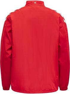 Rückansicht von hummel hmlCORE XK MICRO ZIP JACKET Funktionssweatshirt TRUE RED