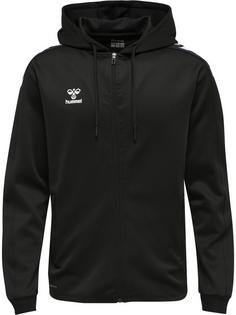 hummel hmlCORE XK POLY ZIP HOOD SWEAT Funktionssweatshirt BLACK