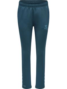 hummel hmlCORE XK POLY PANTS WOMAN Trainingshose Damen BLUE CORAL