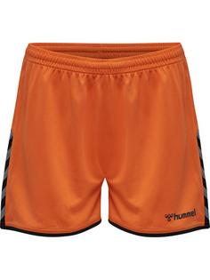 hummel hmlAUTHENTIC POLY SHORTS WOMAN Funktionsshorts Damen TANGERINE