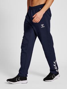 Rückansicht von hummel hmlCORE XK GK COTTON PANTS Trainingshose MARINE