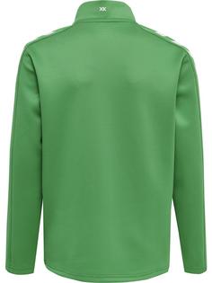 Rückansicht von hummel hmlCORE XK POLY ZIP SWEAT KIDS Funktionssweatshirt Kinder JELLY BEAN
