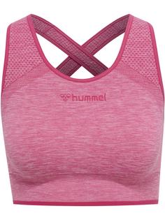 hummel hmlMT UNA SEAMLESS SPORTS TOP Sport-BH Damen AZALEA PINK MELANGE