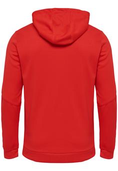 Rückansicht von hummel hmlAUTHENTIC KIDS POLY ZIP HOODIE Hoodie Kinder TRUE RED