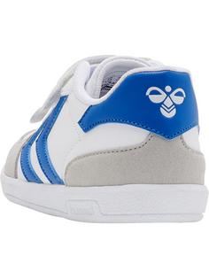 Rückansicht von hummel VICTORY Sneaker Kinder WHITE/BLUE