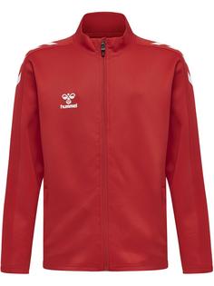 hummel hmlCORE XK POLY ZIP SWEAT KIDS Funktionssweatshirt Kinder TRUE RED