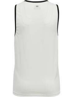 Rückansicht von hummel hmlCORE XK BASKET JERSEY KIDS Funktionsshirt Kinder WHITE