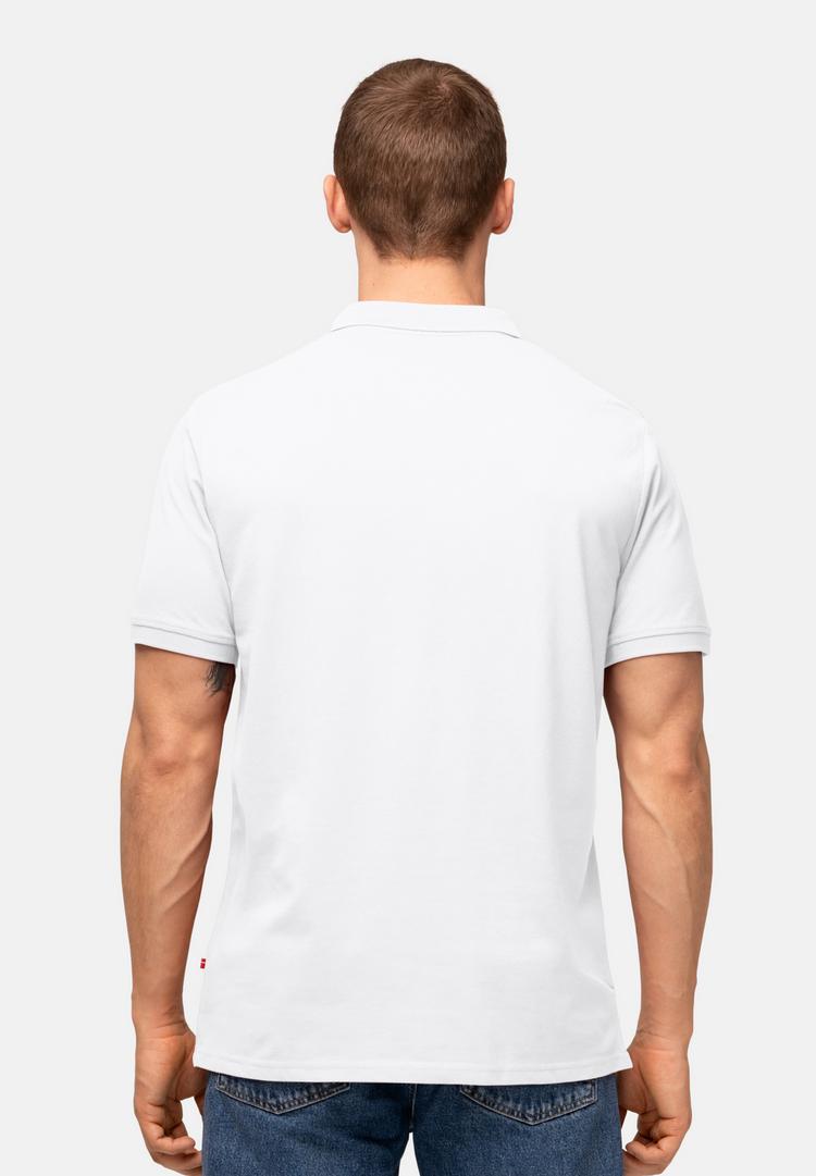 DANISH ENDURANCE DANISH ENDURANCE Classic Fit Poloshirt Herren - White/Navy - 1 | SportScheck