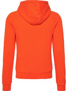 Rückansicht von hummel hmlGG12 SWEAT HOODIE WOMAN Hoodie Damen CHERRY TOMATO