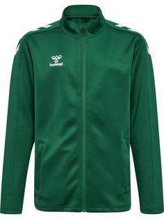 hummel hmlCORE XK POLY ZIP SWEAT KIDS Funktionssweatshirt Kinder EVERGREEN