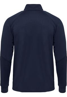 Rückansicht von hummel hmlAUTHENTIC POLY ZIP JACKET Funktionssweatshirt Herren MARINE