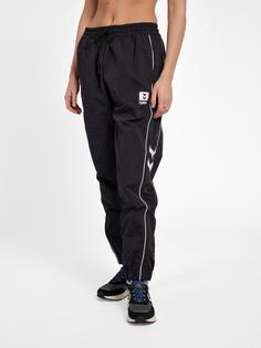 Rückansicht von hummel hmlLGC WALTER WOV REGULAR PANTS Hose BLACK