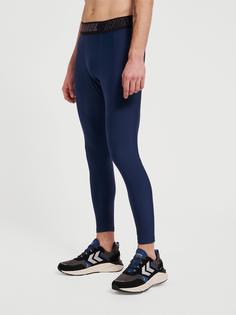 Rückansicht von hummel hmlTE TOPAZ TIGHTS Tights Herren INSIGNIA BLUE