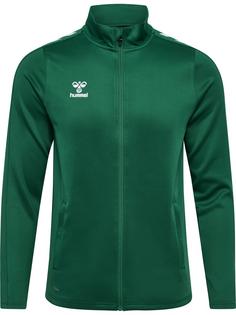 hummel hmlCORE XK POLY ZIP SWEAT WOMAN Funktionssweatshirt Damen EVERGREEN