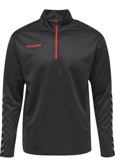 hummel hmlAUTHENTIC HALF ZIP SWEATSHIRT Funktionssweatshirt Herren ASPHALT