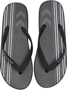 hummel MULTI STRIPE FLIP FLOP Zehentrenner Damen BLACK