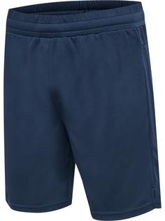 Rückansicht von hummel hmlTE TOPAZ 2-PACK SHORTS SET Funktionsshorts Herren INSIGNIA BLUE/INSIGNIA BLUE