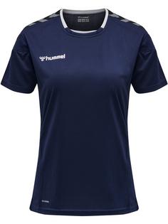 hummel hmlAUTHENTIC POLY JERSEY WOMAN S/S Funktionsshirt Damen MARINE