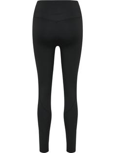 Rückansicht von hummel hmlMT GRACE HIGH WAIST TIGHTS Tights Damen BLACK