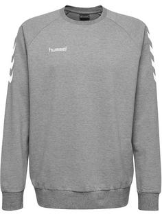 hummel HMLGO KIDS COTTON SWEATSHIRT Funktionssweatshirt Kinder GREY MELANGE